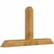 Ekena Millwork Portland Rough Sawn Timber Gable Bracket, Western Red Cedar, 72"W x 39"H x 6"D x 6"F, 13/12 Pitch GBW072X39X0606POR00RWR - alternate 2